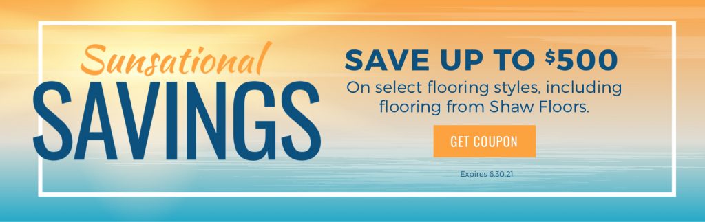 Sunsational Savings Sale | Flooring by Wilson's Carpet Plus